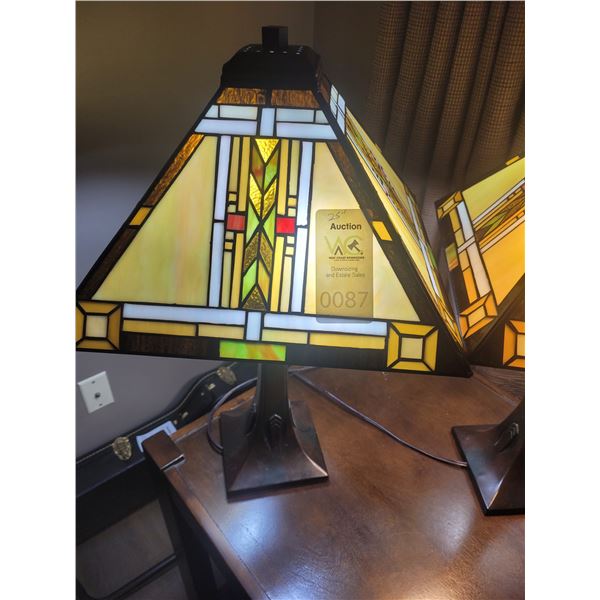 Stained Glass Lamp A