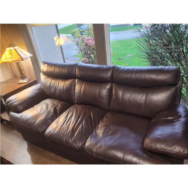 Leather  Couch C