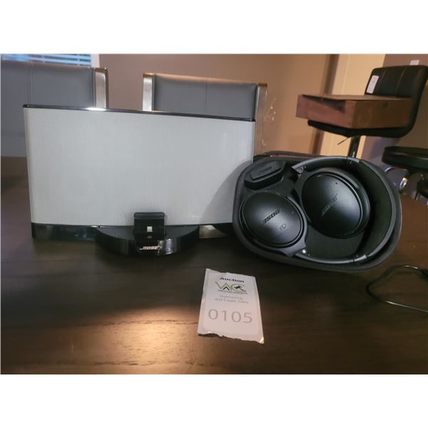 Bose Headphones, Speaker A