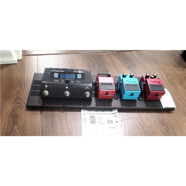 Mounted Guitar Pedals A