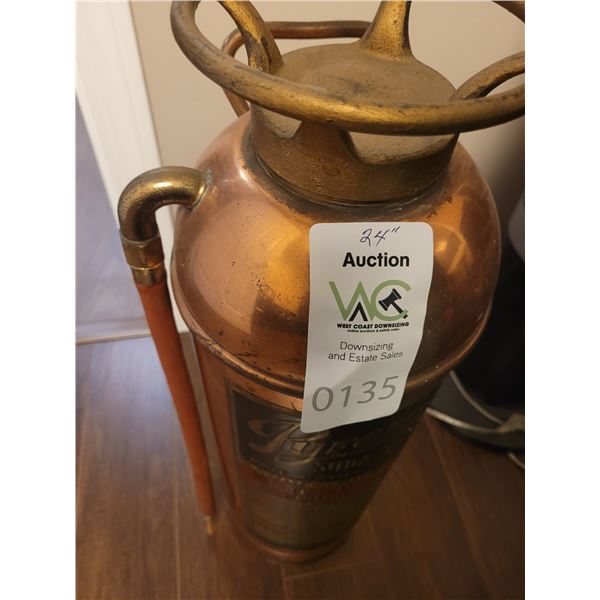 Copper Fire Extinguisher A