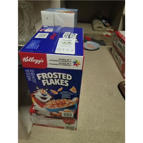 Case of Tomatoes,Cereal, Decanter A