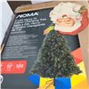 Image 3 : 7' LED Colour Changing Christmas Tree, Wreath A