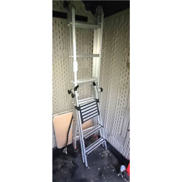 12' Featherlight Ext Ladder & Step Ladder B