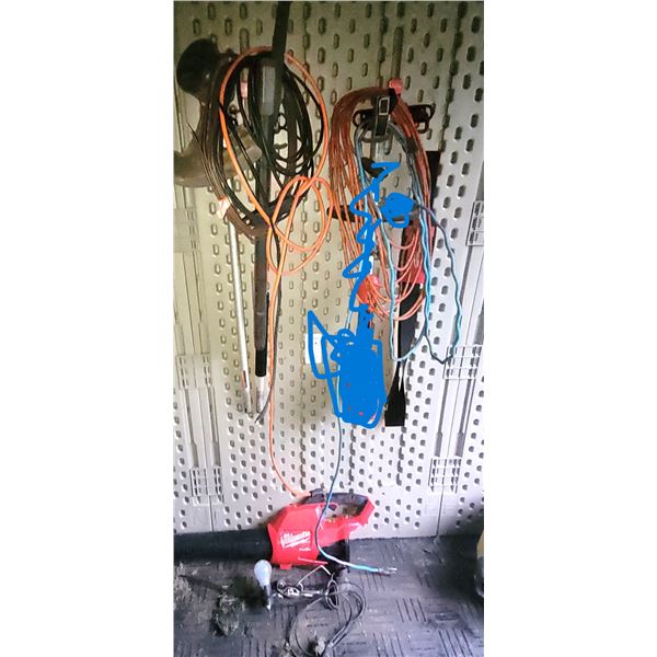 Milwakie Leaf Blower & Electric Cords B