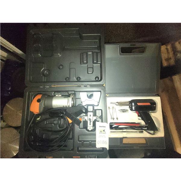 Rigid Router & Weller Soldering Iron B