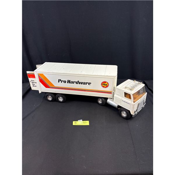 Vintage Ertl Pro Hardware Steel Truck and Trailer