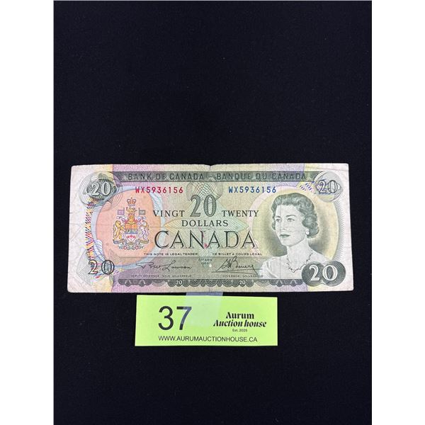 1969 Bank of Canada Twenty Dollar Bill