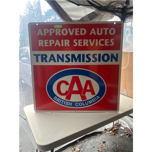 Double Sided 36" x 36" BCAA Medal Sign NO SHIPPING