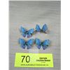 Image 1 : 4 Vintage Butterfly Hair Clips