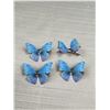 Image 2 : 4 Vintage Butterfly Hair Clips