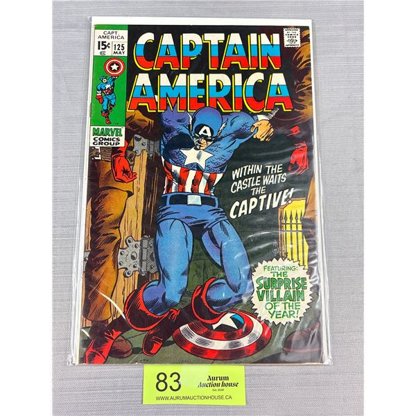 Captain America #125 Comic