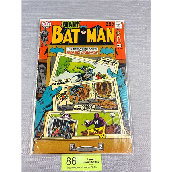 Giant Batman #218 Comic