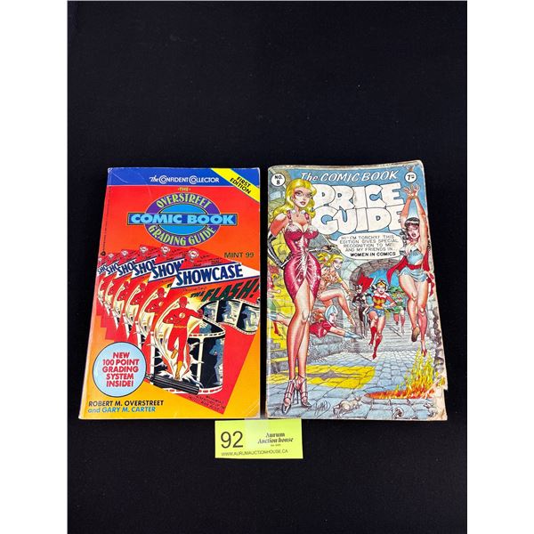 1978 Overstreet Comic Book Price Guide and 1992 First Edition Overstreet Comic Booking Grading Guide