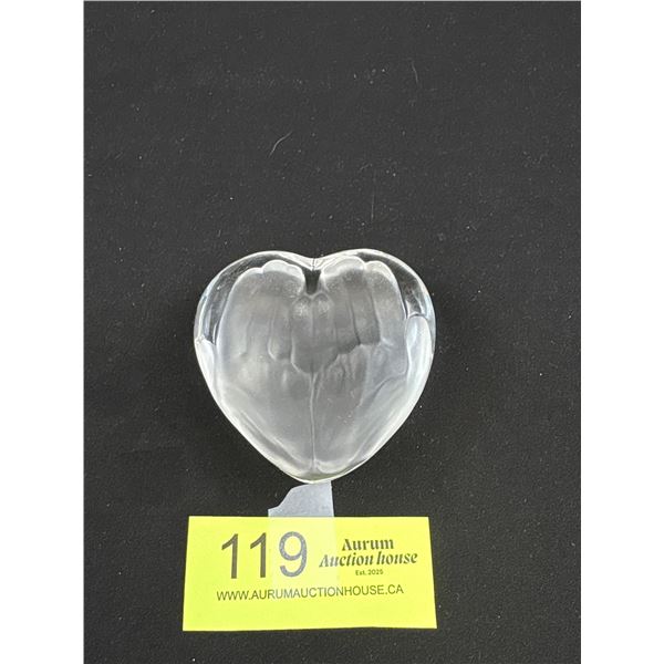 Vintage Designer Crystal Daum High End France