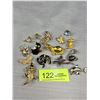 Image 1 : Assorted Vintage Animal Brooches C.1960s Old Brooch Lot
