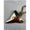 Image 2 : Signed "Givenchy" Very Large Heavy Solid Vintatge Gol Plated Necklace Runway Fashion
