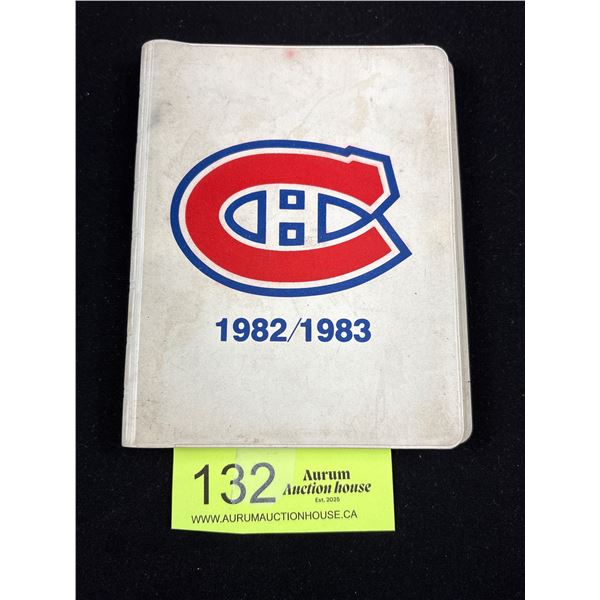 Set of Montreal Canadians 1982/83 Steinberg Cards (20 Cards) In Original Holder, Guy Lafelur +