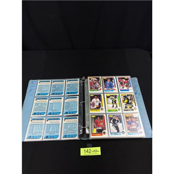 1986/87 NHL Hockey OPC Near Set (256 of 264 Cards) Ex-NM Condition