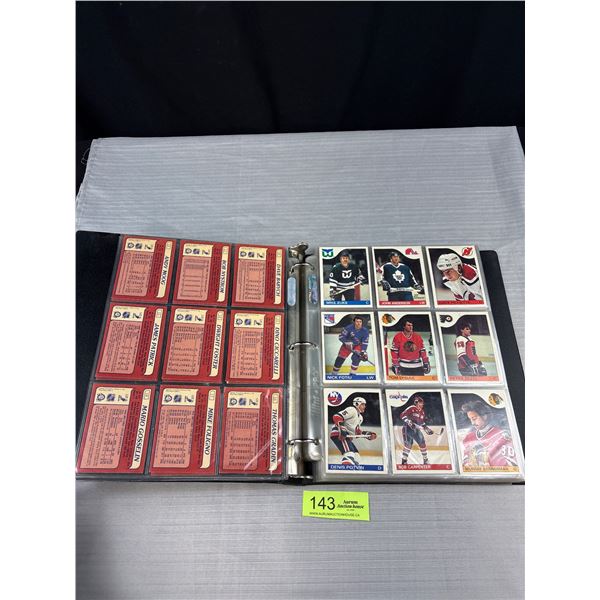 1985/86 NHL Hockey OPC Near Set (257 of 264 Cards) Ex-NM Condition