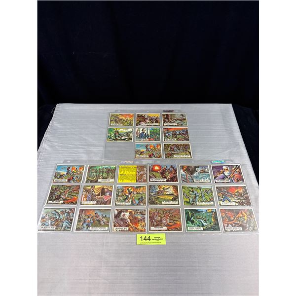 Lot of 26 1962 Topps Civil War News Cards