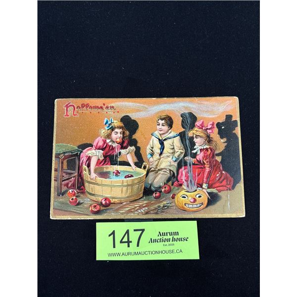 Vintage Halloween Postcard