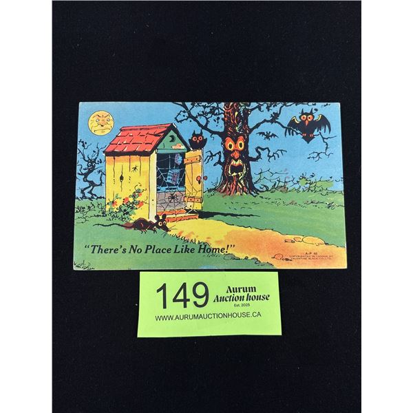 Vintage Halloween Postcard