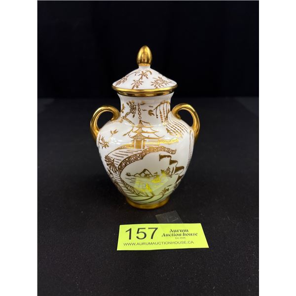 Hammersley Oriental Scene Urn and Cover