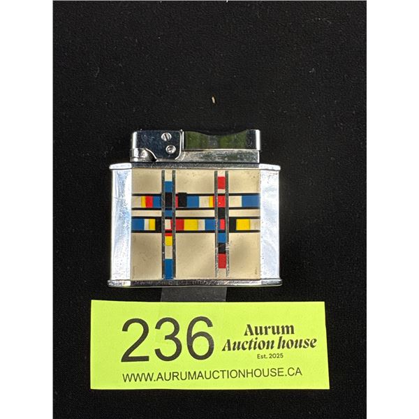 Enamelled Art Deco "Rogers" Lighter