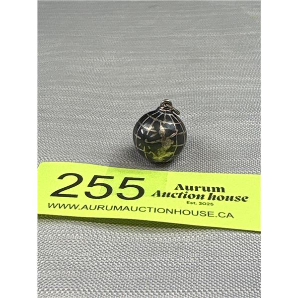 A Good Old Sterling "Siam" Globe Pendant