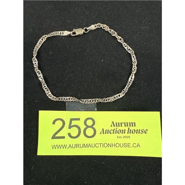 A Nice (Unusual Link) Sterling Bracelet