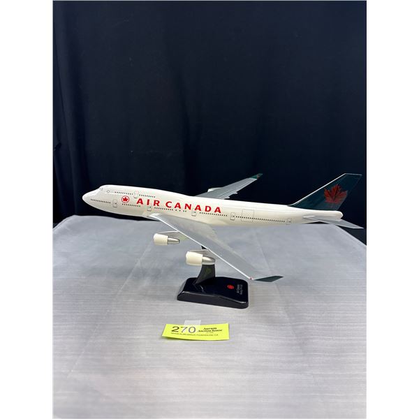 Air Canada Diecast Plane on Stand 14" Long