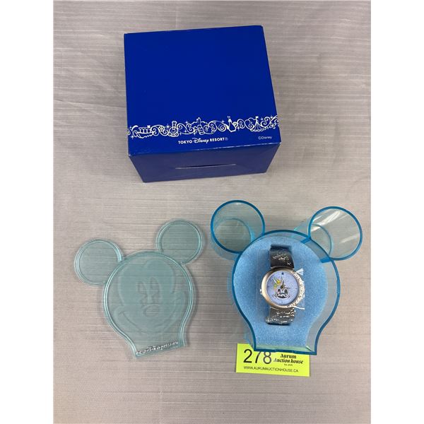 Tokyo Disneyland Mickey Mouse Watch in Original Case