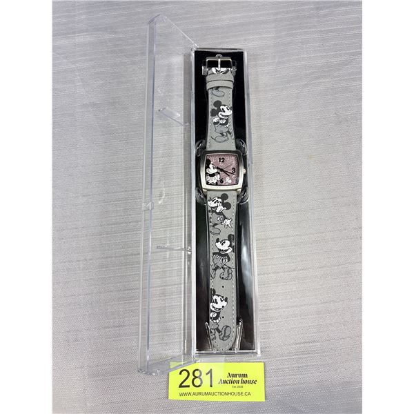 Very Nice Mickey Mouse Watch in Case