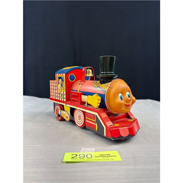 Early 60's "Cheerful Choo Choo" Tin Litho Toy Daiya Toys Japan