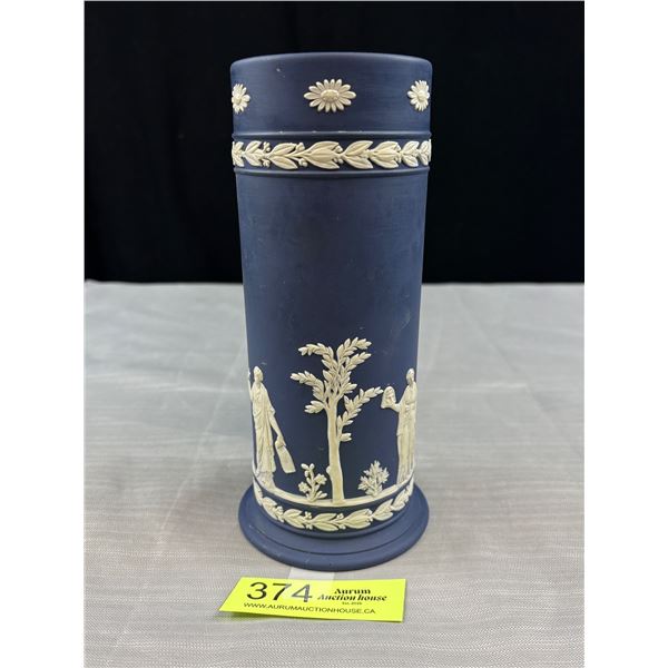 Vintage 8-1/4" Wedgwood Jasperware Vase