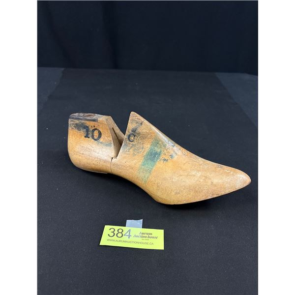 Antique Cobbler's Shoe's Form
