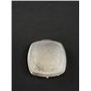 Image 5 : 1920's Silverplated Art Deco Powder Compact with Mirror, Powder, and Rouge Compartments