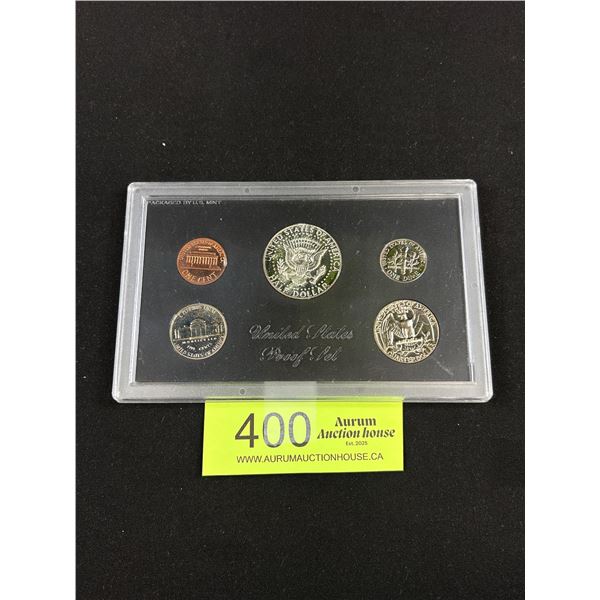 Sealed 1969 U.S. Proof Set, Includes Silver 50 Cent Piece
