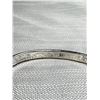 Image 2 : 925 Sterling Silver Open Cuff Bangle, Marked 925