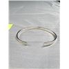 Image 3 : 925 Sterling Silver Open Cuff Bangle, Marked 925