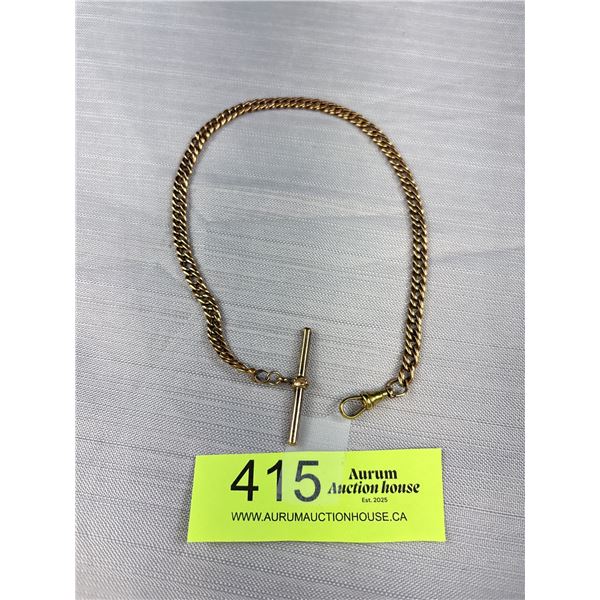 Vintage Gold Pocket Watch Chain