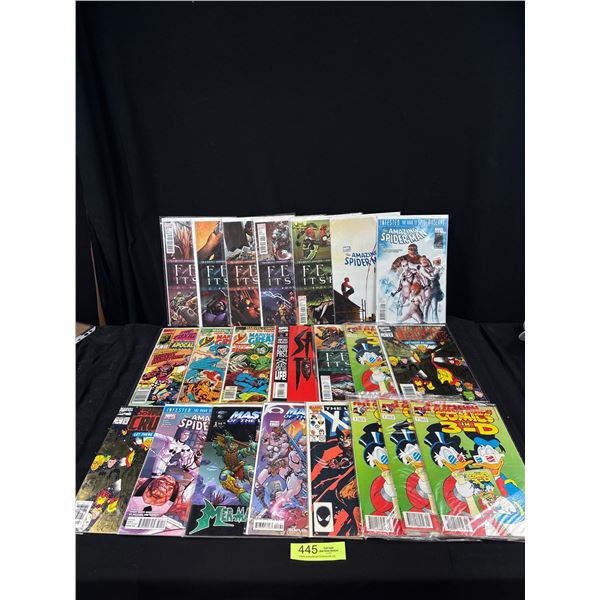 20 + Comics on Board in Bag