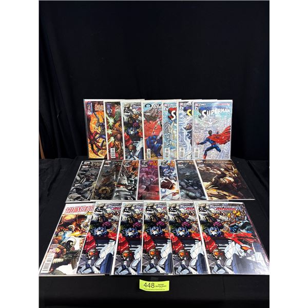 20+ Comics on Board in Bag