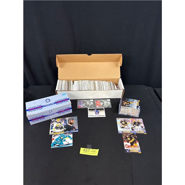 3 Boxes of NHL Trading Cards Upper Deck, 2002-03 Foundations Complete 1-100, etc