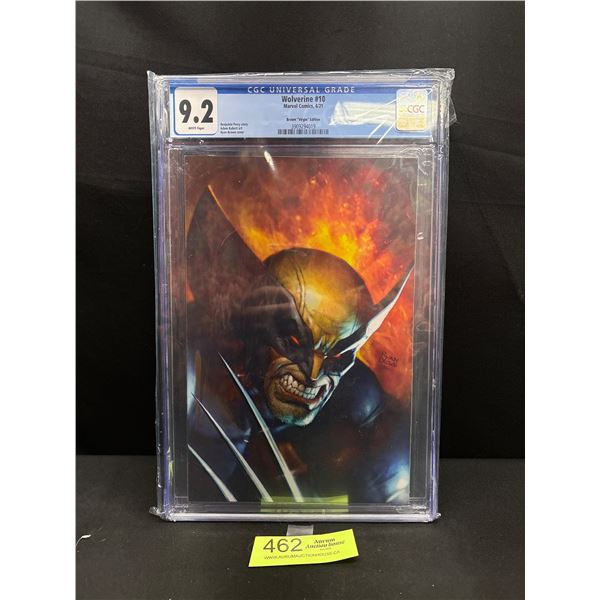 Graded 9.2 Wolverine #10 Comic