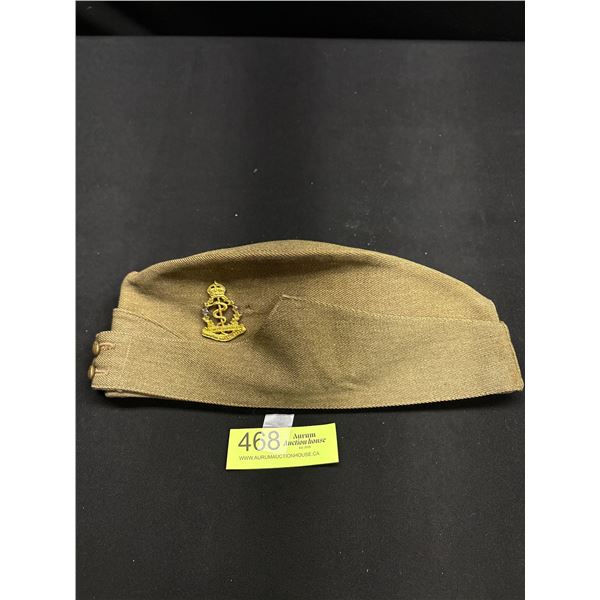 WW2 Wedgecap C-Broad Arrow Name 2 E Hough RCMC