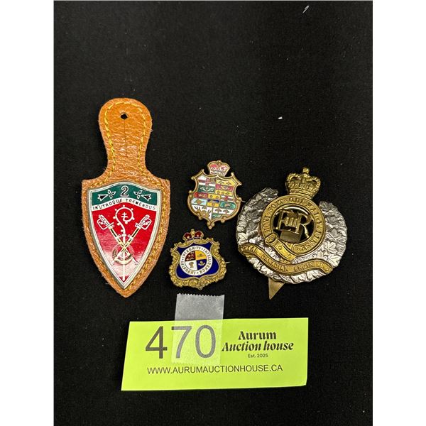 4 WW1 Military Badges