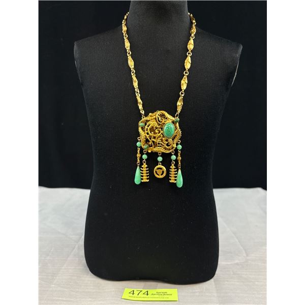 Vintage Gold Tone Original Necklace