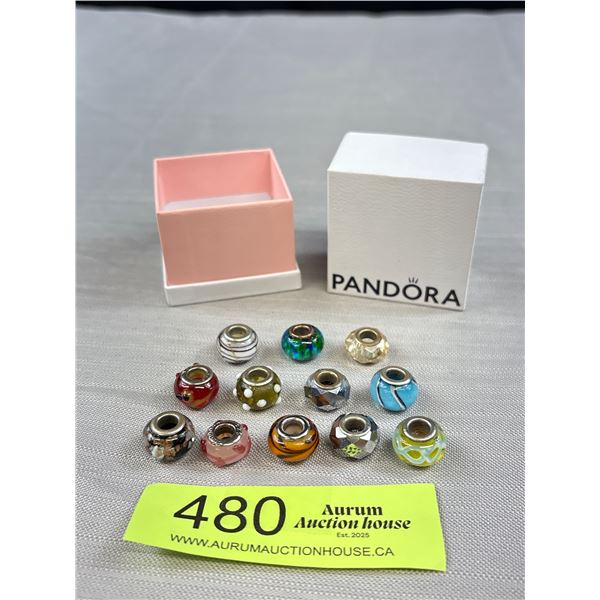 Marked Pandora Bead Charm + Pandora Design Beads Charms